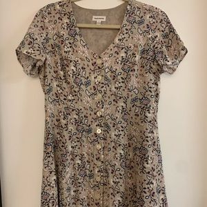 Floral Frank and Oak Dress